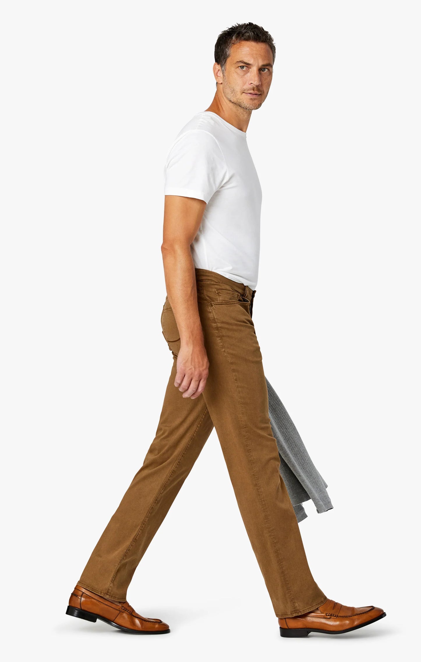 34 Heritage Charisma Relaxed Straight Twill Pants