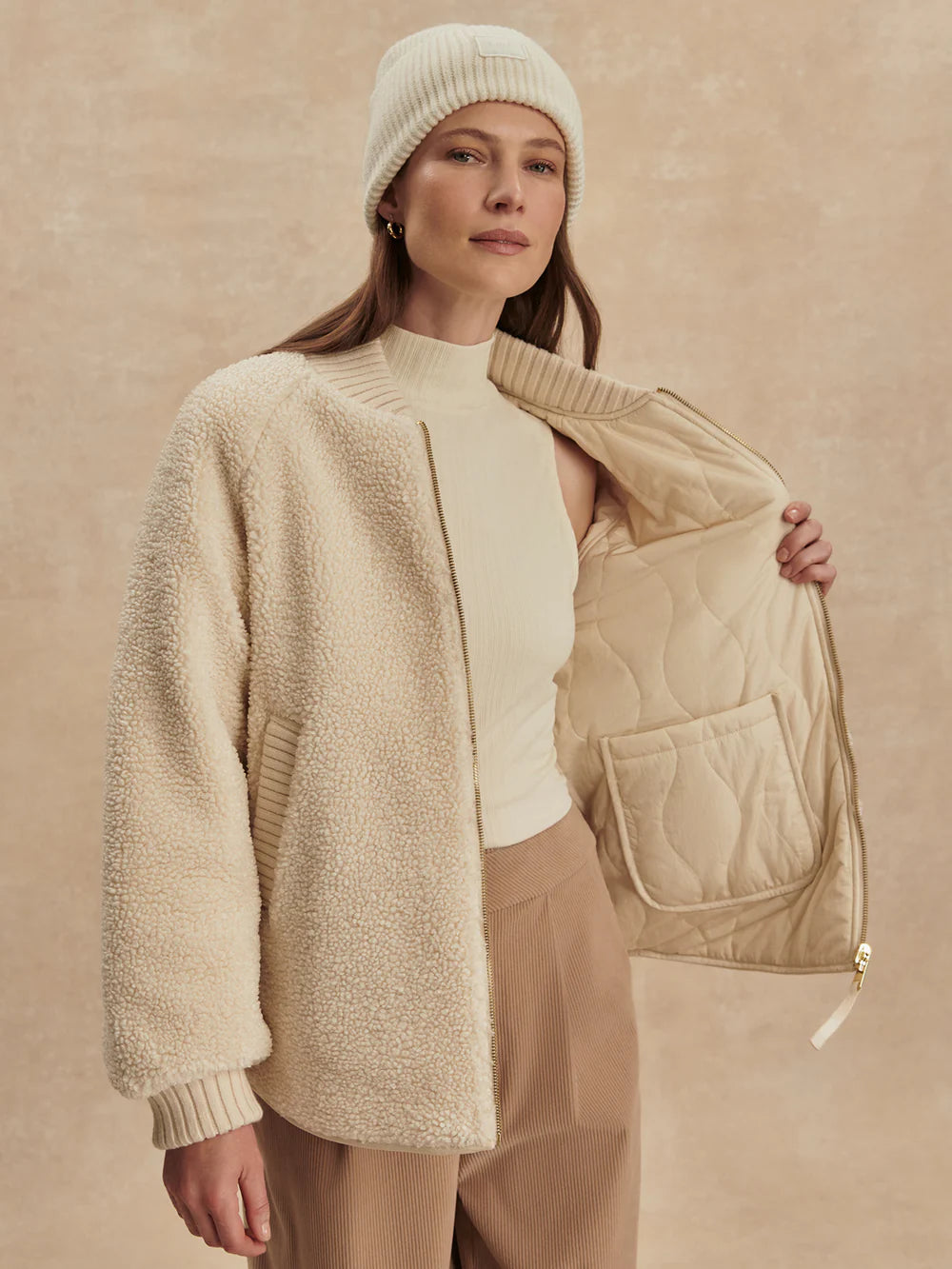 Varley Serina Reversible Quilt Jacket