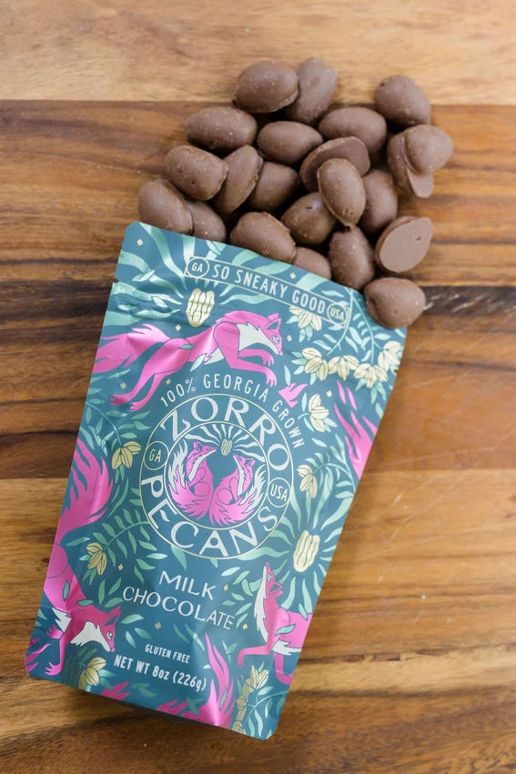 Zorro Pecans Milk Chocolate Pecans