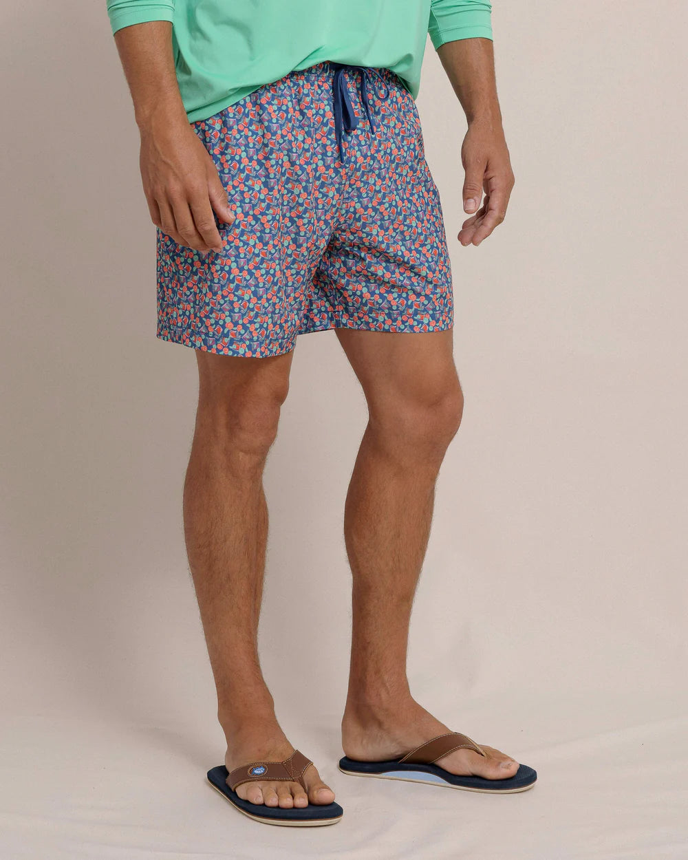 Southern Tide Men’s Paloma Paradise Swim Trunk