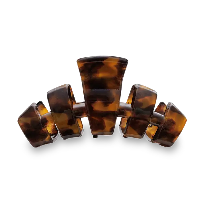 Teleties Classic Hair Clip | Medium | Tortoise
