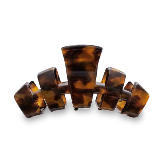 Teleties Classic Hair Clip | Medium | Tortoise