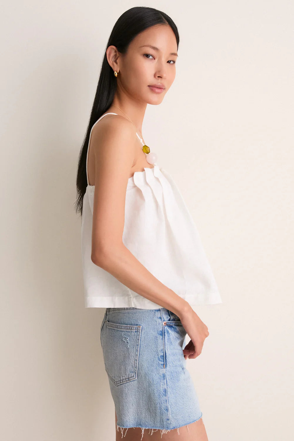 Cleobella Ivory Maritine Top
