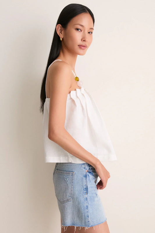 Cleobella Ivory Maritine Top