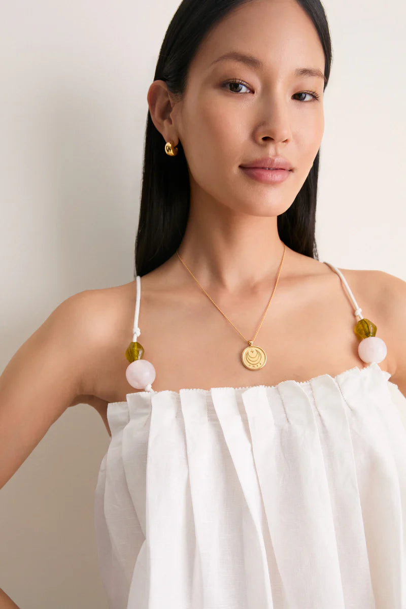 Cleobella Ivory Maritine Top