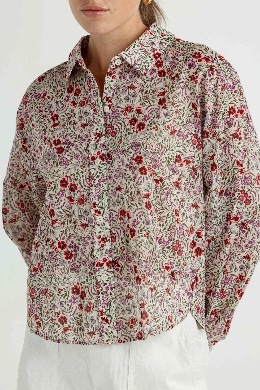 We Are Sundays Damson Garden Oliver Shirt
