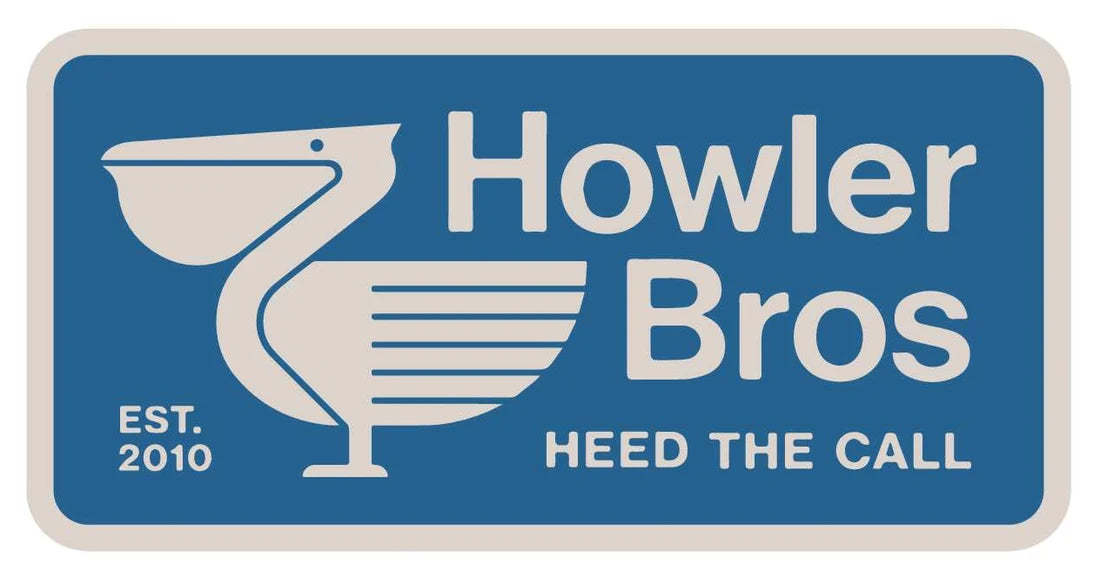 Howler Bros Pelican Postage Sticker
