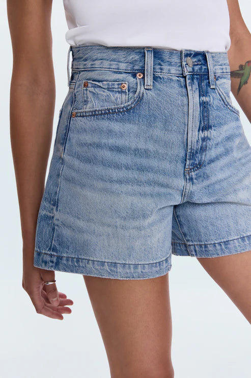 Pistola Saige High Rise Short - French Riviera