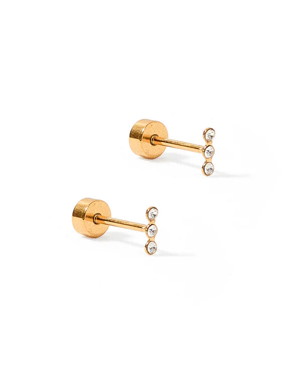 Linny Co Screwback Stud- Hazel