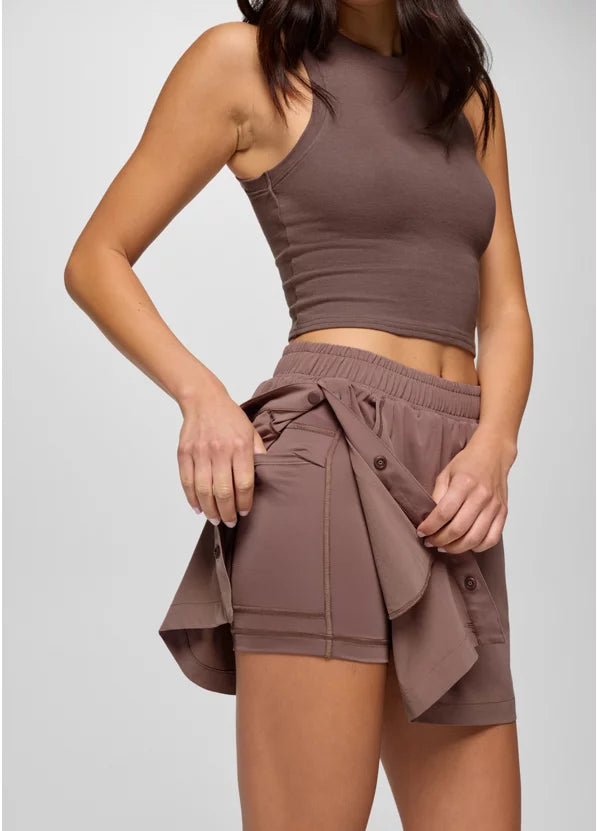 Prana Women's Railey Snap Up Skort