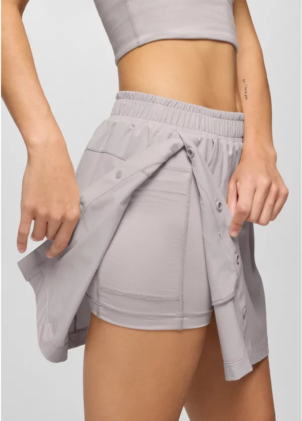 Prana Women's Railey Snap Up Skort