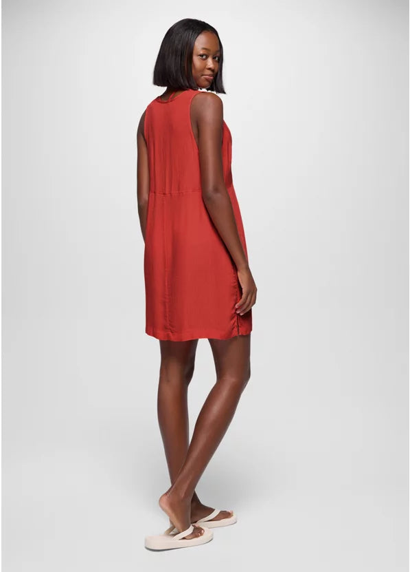 Prana Women's Fernie V-Neck Mini Dress
