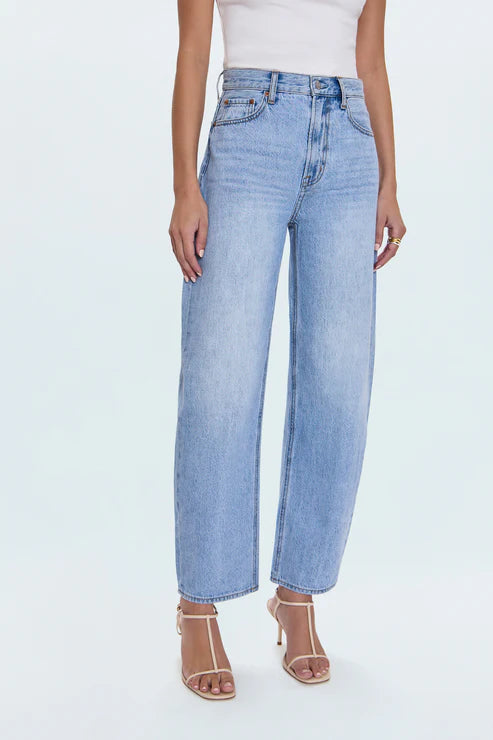 Pistola Wes High Rise Barrel Jean - Gaze