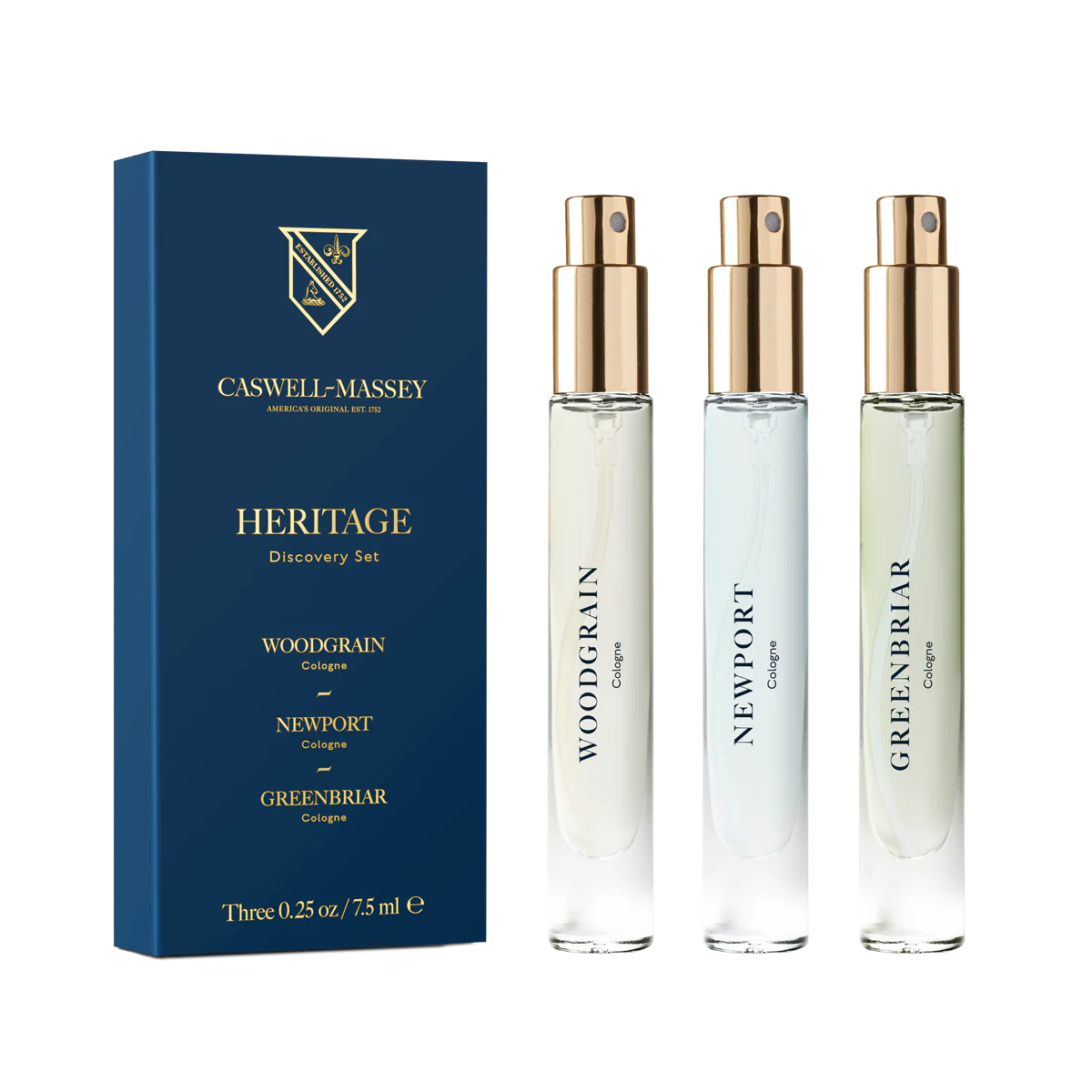 Caswell-Massey Heritage Cologne Discovery Set-Set Of 3