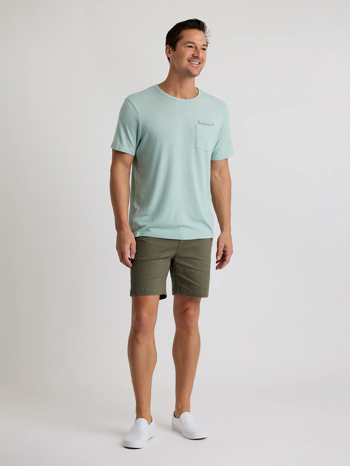 Free Fly Men's Lazy Tides Pocket Tee