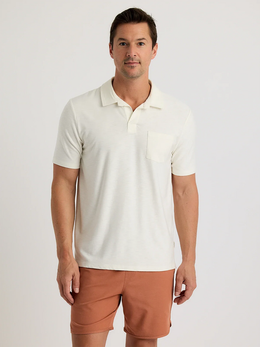 Free Fly Men's Bamboo Slub Polo II