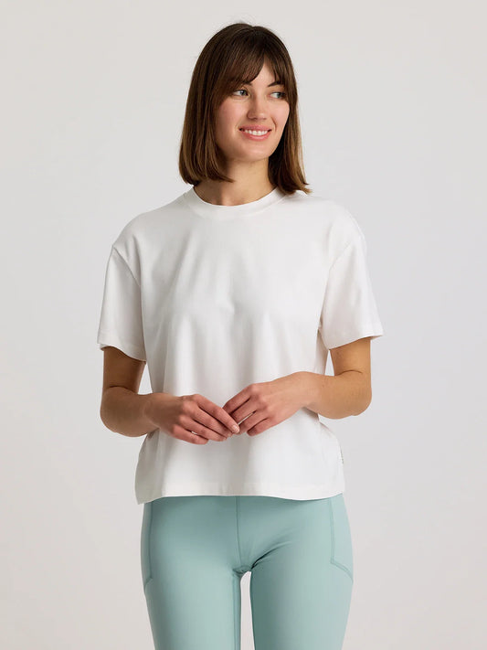 Free Fly Women's Bamboo Current Boxy Tee