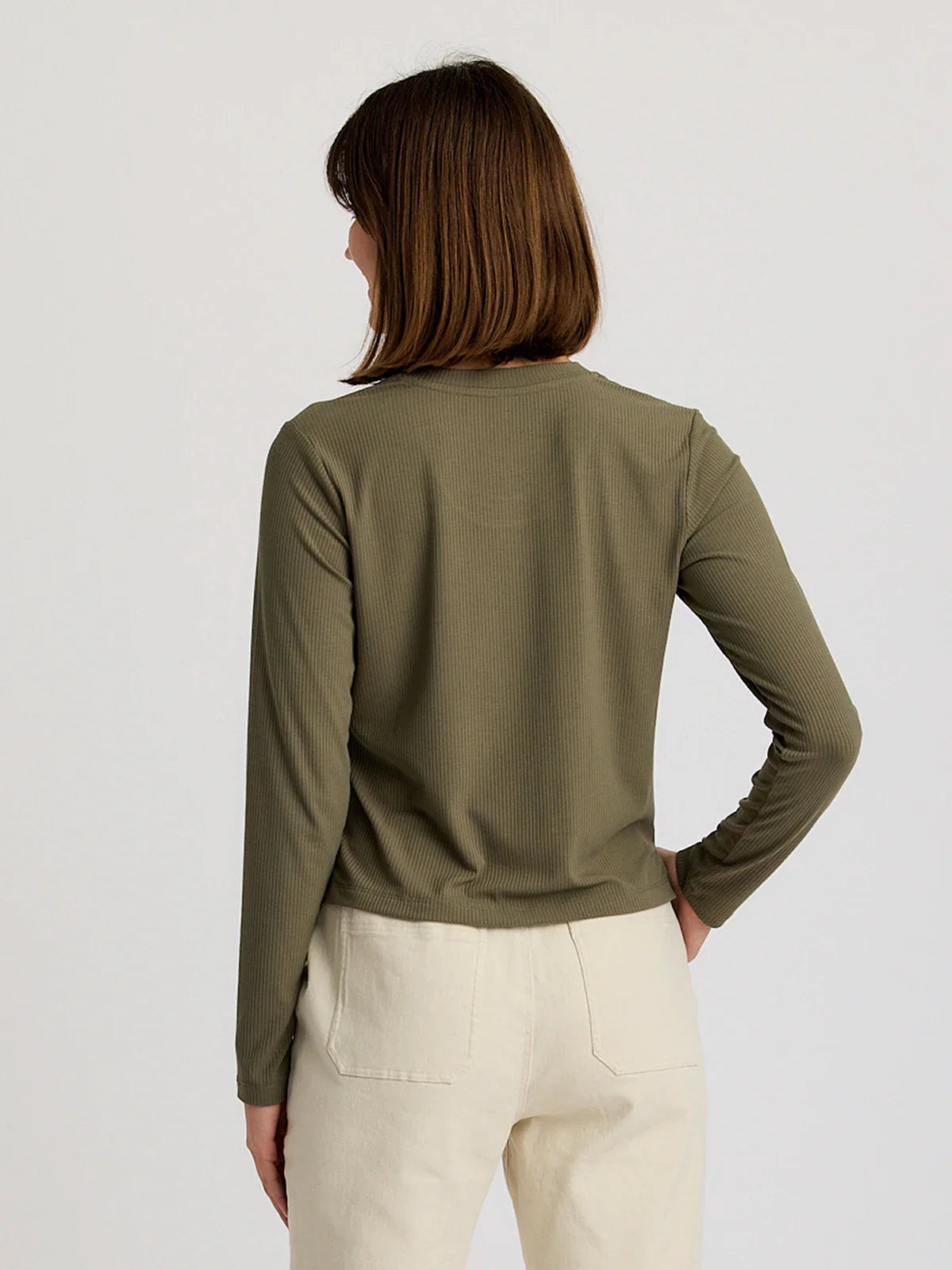 Free Fly Women's Ribbed Bamboo Long Sleeve