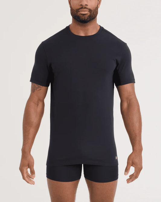 Saxx DropTemp Dry Cotton Cooling Crew Neck Undershirt