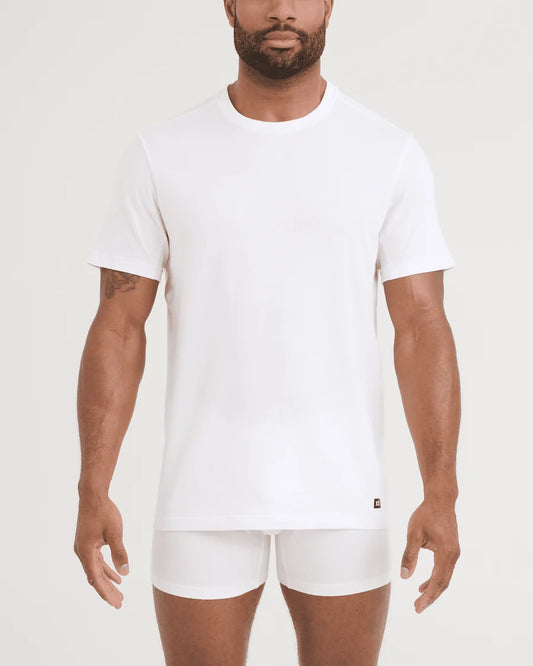 Saxx DropTemp Dry Cotton Cooling Crew Neck Undershirt