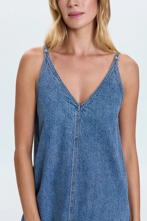 Pistola Tavi Pop Over Dress - Palms