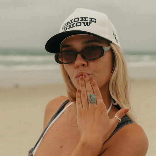 Local Beach Smoke Show Cotton Twill Hat
