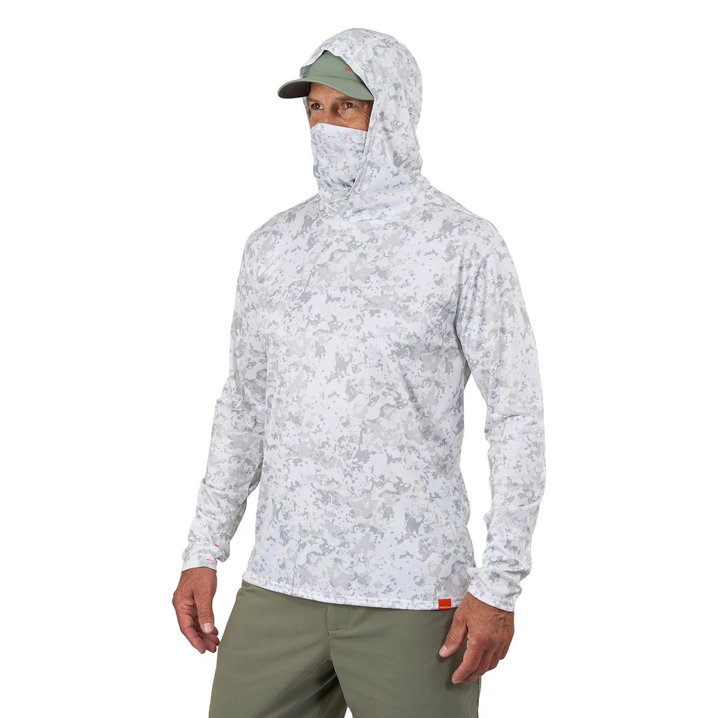 Grundens Men's Tough Sun Masked Hoodie