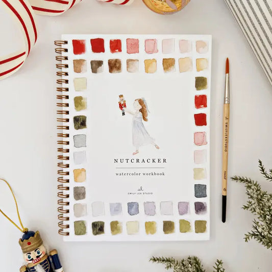 Emily Lex Studio Nutcracker Watercolor Workbook