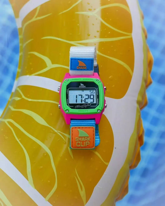 Freestyle Shark Classic Clip Watch-Black/Neon