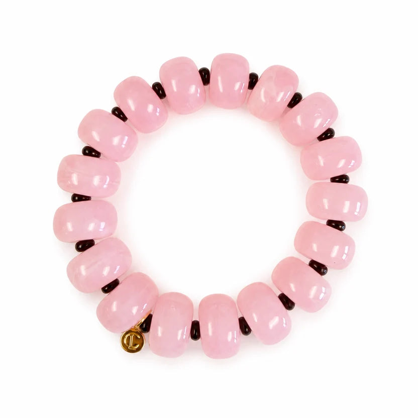 Caryn Lawn Carmel Bracelet Light Pink/Dark Brown