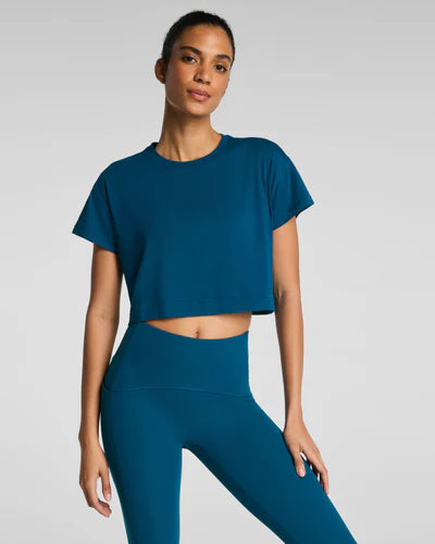 SPANX® Outpace Cropped Tee