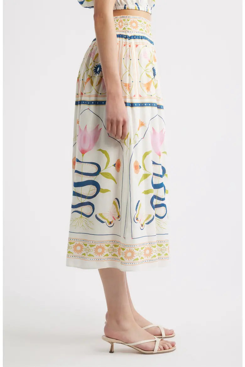 Cleobella Elliott Print Maxi Skirt