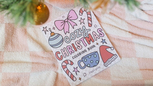 Pippi Post Cozy Christmas Coloring Book