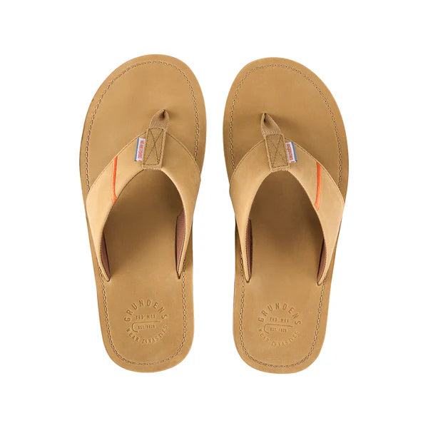 Grundens Men's Mudflats Leather Sandal