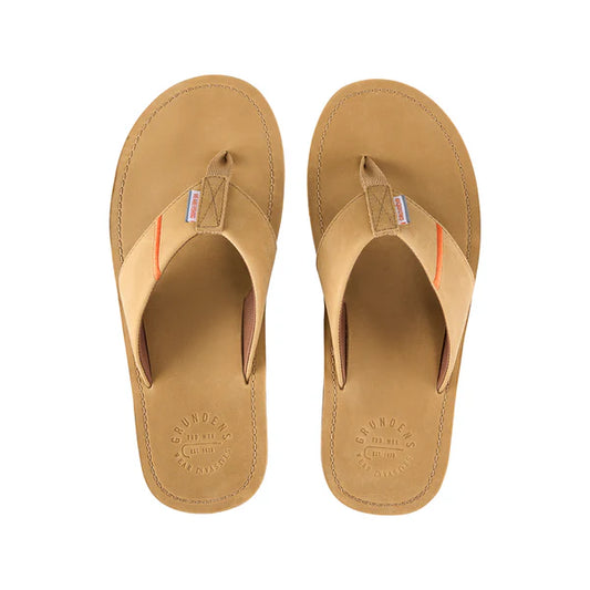 Grundens Men's Mudflats Leather Sandal
