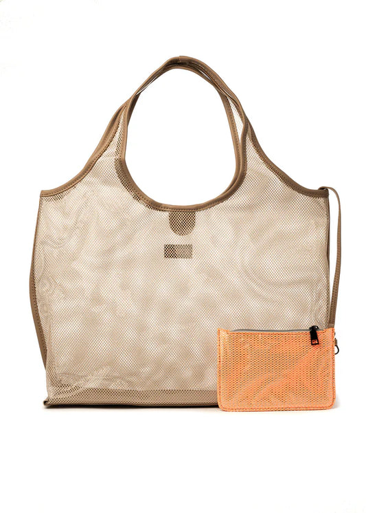Haute Shore Roxy Buff Mesh Tote