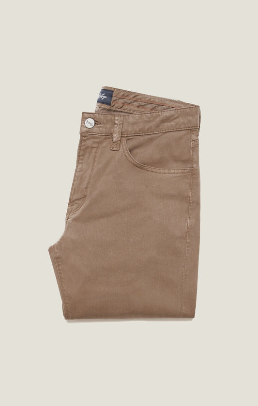 34 Heritage Courage Straight Leg Pants In Timber Twill