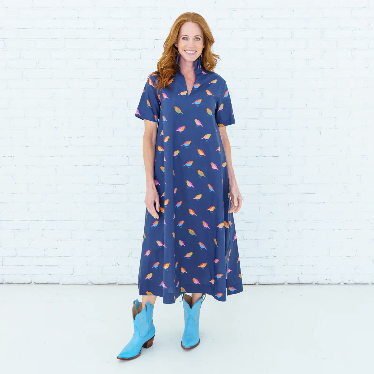 Caryn Lawn Georgia Bird Dress
