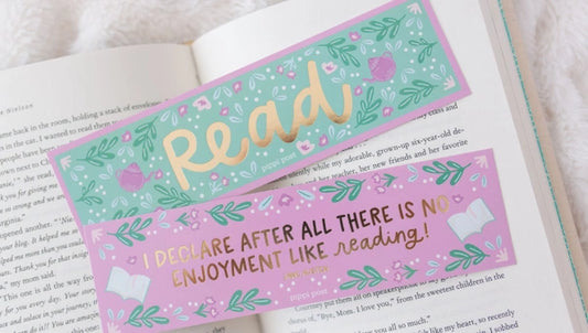 Pippi Post No Enjoyment Like Reading Bookmark Set