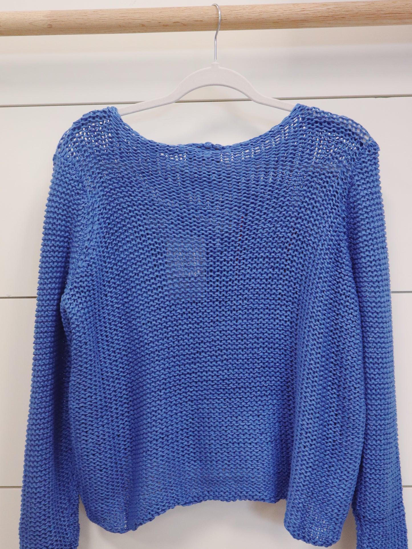 Wooden Ships USA Women’s Chunky Crew Cotton