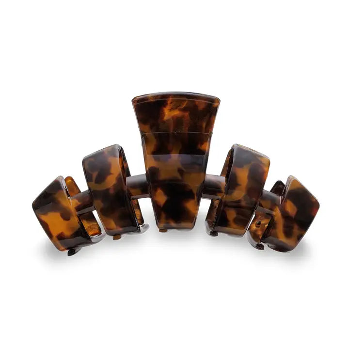 Teleties Classic Hair Clip | Large | Tortoise