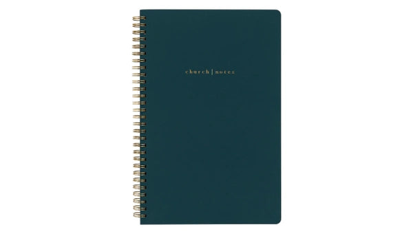 Church Notes Notebook-Navy