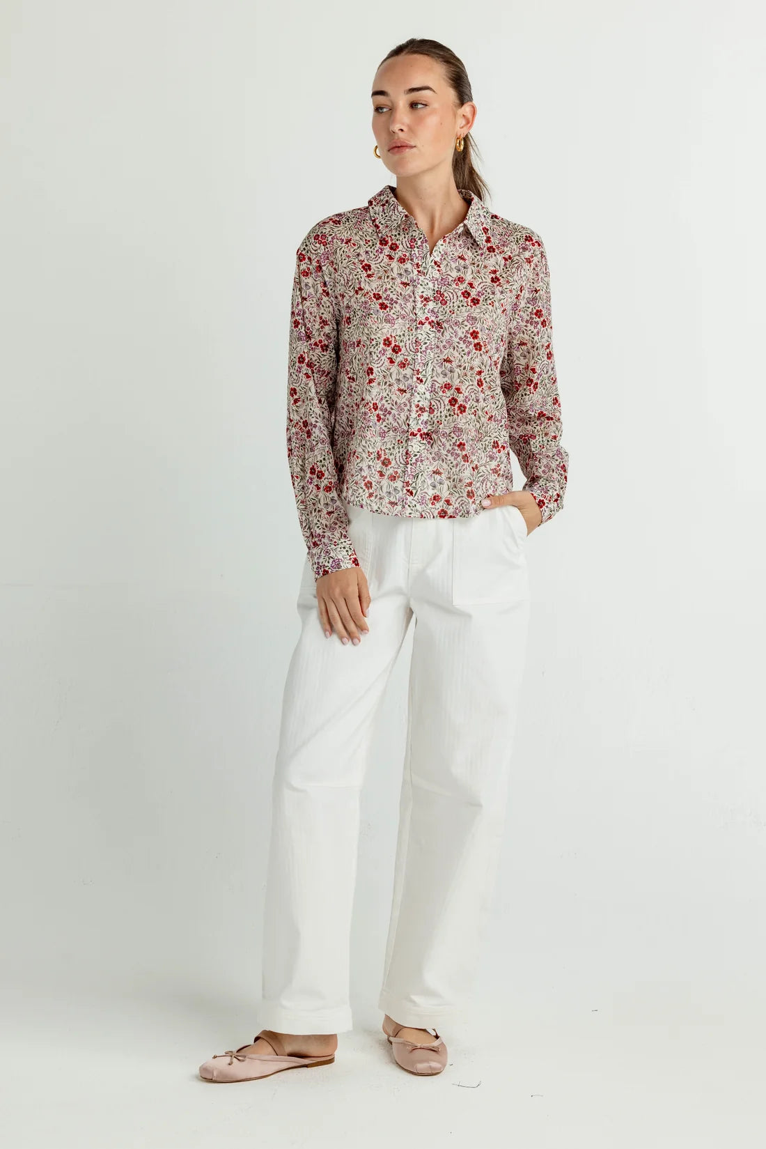 We Are Sundays Damson Garden Oliver Shirt