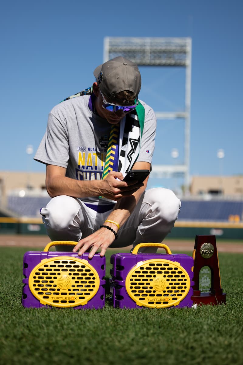 Turtlebox Original (Gen 3) Game Day Series: Purple And Gold