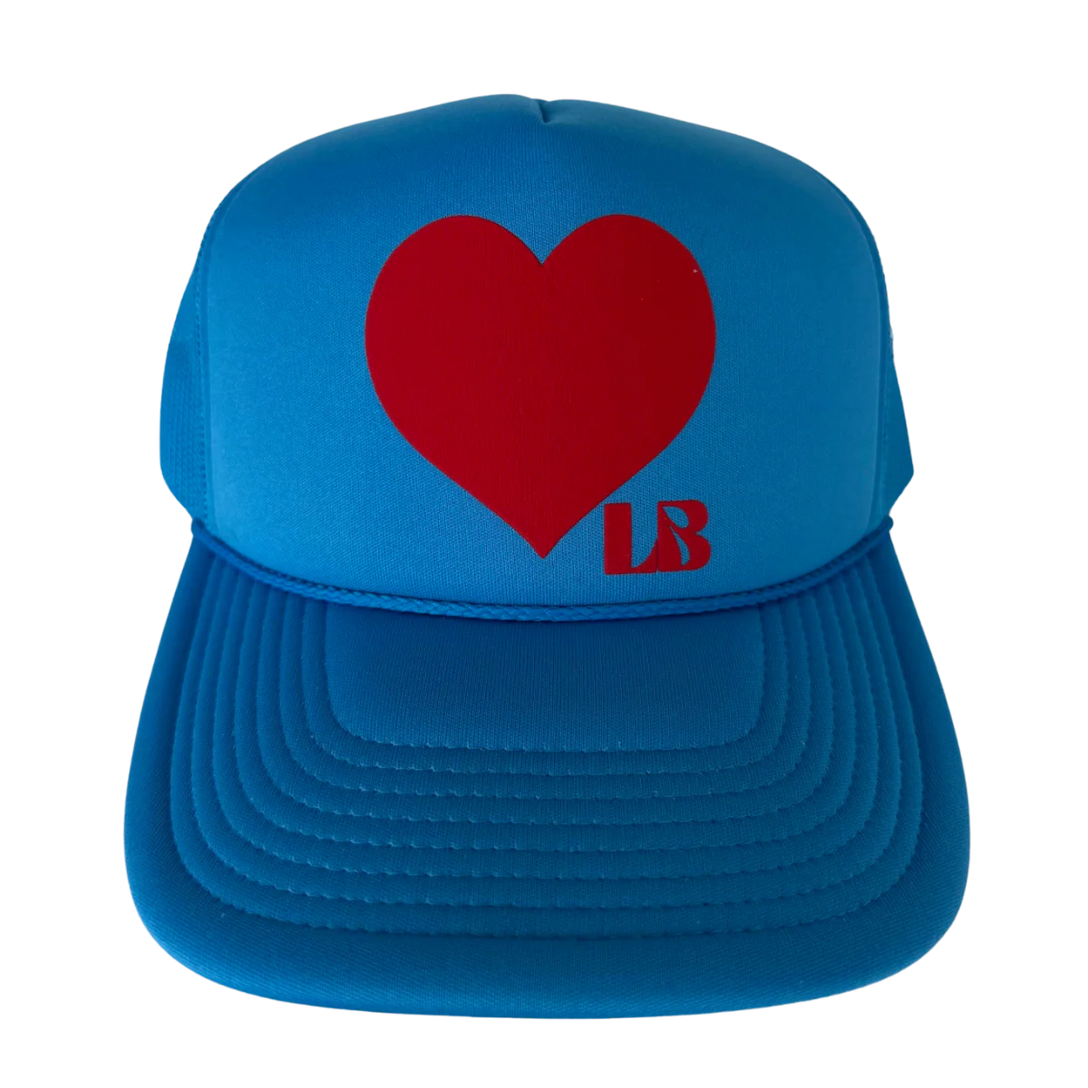 Local Beach Heart LB Trucker Hat