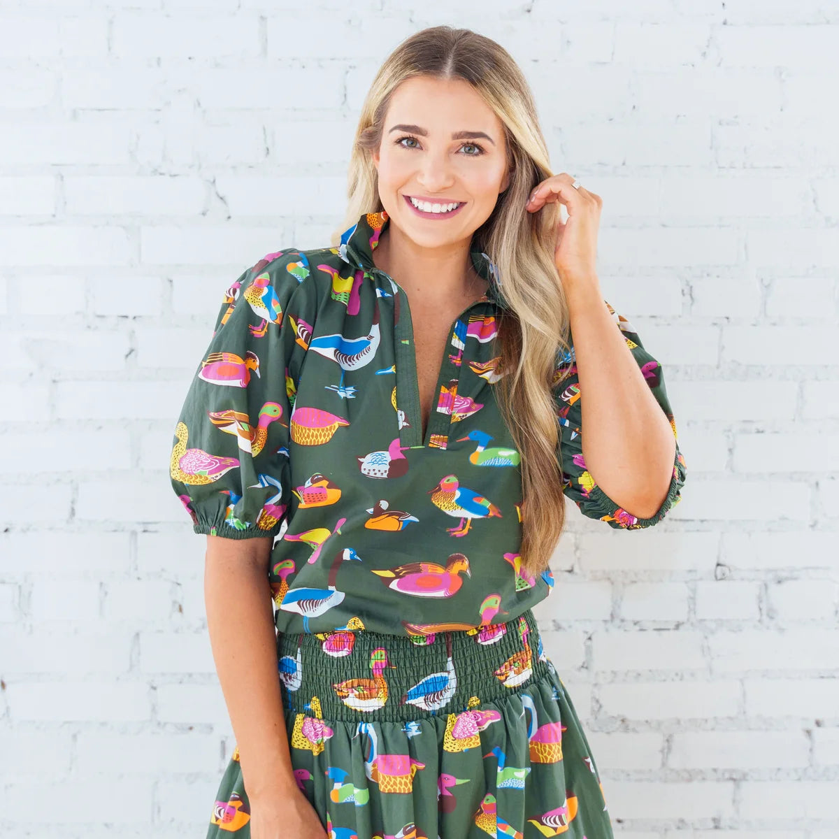 Caryn Lawn Anna Duck Top