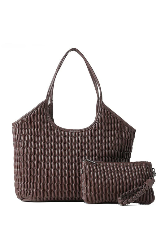 Haute Shore Isla Chocolate Tote