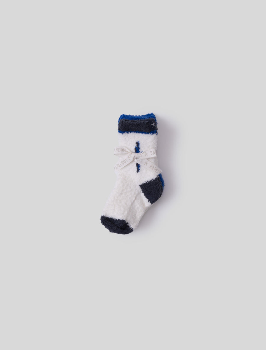 Barefoot Dreams CozyChic® Toddler Space Adventure Sock Set- Cobalt