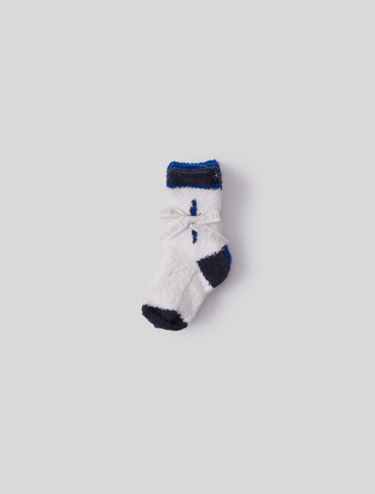 Barefoot Dreams CozyChic® Toddler Space Adventure Sock Set- Cobalt