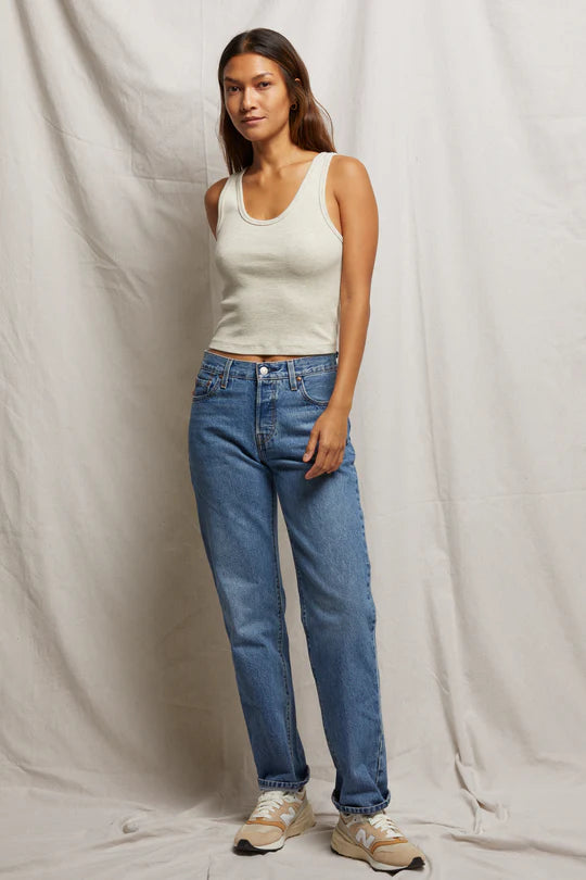 Perfectwhitetee Blondie Structured Bra Friendly Tank